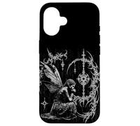 Y2K Grunge Fairy Alt Gothic Sigilism Vintage Graphic Custodia per iPhone 16
