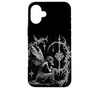 Y2K Grunge Fairy Alt Gothic Sigilism Vintage Graphic Custodia per iPhone 16 Plus