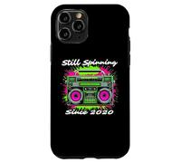 Y2K Home DJ Funny Quarantine Nostalgia Boombox Party Custodia per iPhone 11 Pro