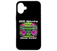 Y2K Home DJ Funny Quarantine Nostalgia Boombox Party Custodia per iPhone 16 Plus