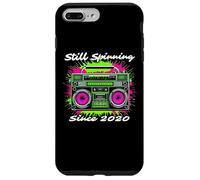 Y2K Home DJ Funny Quarantine Nostalgia Boombox Party Custodia per iPhone 7 Plus/8 Plus