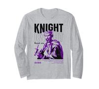 Y2K Knight - Bold Urban Graffiti Estetica Maglia a Manica