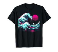 Y2K La Grande Onda off Kanagawa Uomini Donne Bambini Giapponese Maglietta