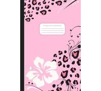 Y2K Pink Leopard Print Tropical Notebook | Aesthetic 2000s Inspired Journal for Girls: Trendy, Cute, and Stylish Black and Pink Notebook For Girls And Teens