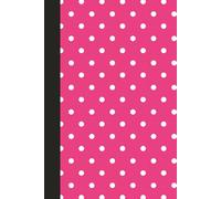 Y2K Pink Polka Dot Composition Notebook: 6 x 9 Inches, 120 Pages, College Ruled Lined Journal, Cute Retro Dot Pattern Notebook for School, Office & Gifts