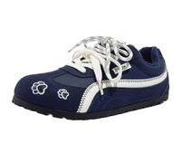 Y2K Puppy Paw - Sneaker invernali per donne e ragazze, fodera in peluche, comode e calde per abbigliamento casual, Rosso, 38.5 EU