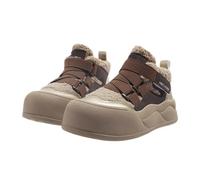 Y2K - Scarpe da ginnastica invernali con plateau, per donne e ragazze, foderate in pile felpato, carine, alte, Marrone, 37.5 EU