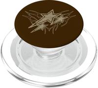 Y2k Stars 2000s Tattoo Beige Vintage Grunge Graphic PopSockets PopGrip per MagSafe