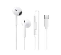 (Y49) Wired Earbuds in-Ear 3.5mm Type-C Universal with Mic Noise Isolation for iPhone Android White
