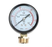 Y60 Manometri 0-1.6MPa 0-230PSI con filettatura G1/4, per Clear for dial Air Compressor Water Pressure Meter per sistemi pneumatici, HVAC, Industrial (G)