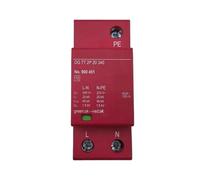 Ya Scaricatore di sovratensione CA Combinato 900451 DG TT 2P 20 340 Tipo 2 Dispositivo Protezione da sovratensioni 40kA Contro i fulmini .so