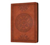 YAANBUNB Taccuino Appunt A5,Quaderno in Pelle con Copertina Rigida,Diario di Viaggio Taccuino da Scrivere in Pelle,Taccuino Vintage Stile Tascabile per Scrittori, Poeti e Viaggiatori