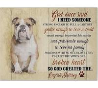 YAASIMOULE 3D Come Dio ha creato un bulldog su tela