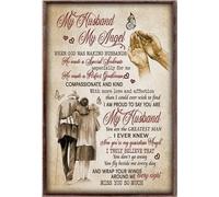 YAASIMOULE Al mio marito angelo quando Dio stava creando un poster speciale per la moglie anima gemella