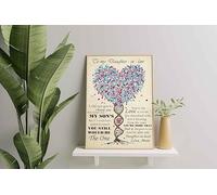 YAASIMOULE Decorazione murale, arredamento per la casa, decorazione albero della stanza Per mia nuora Non ho potuto scegliere te Quell'onore era mio figlio