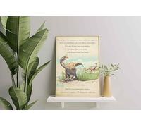 YAASIMOULE Decorazione murale, arredamento per la casa, decorazione della stanza Dinosauro Se mai ci sarà un domani quando non saremo insieme