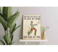 YAASIMOULE Decorazione murale, arredamento per la casa, decorazione della stanza e nel campo vado a perdere la testa e trovare la mia anima