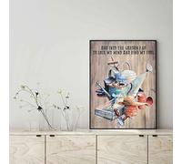 YAASIMOULE Decorazione murale, arredamento per la casa, decorazione della stanza e nel giardino vado a perdere la testa e a trovare la mia anima