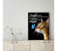 YAASIMOULE Decorazione murale, arredamento per la casa, decorazione della stanza Gli angeli non hanno sempre le ali, a volte le hanno
