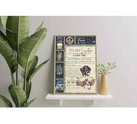 YAASIMOULE Decorazione murale, arredamento per la casa, decorazione della stanza Hippie per mia sorella, sii la mia sorellina