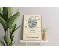 YAASIMOULE Decorazione murale, arredamento per la casa, decorazione della stanza Libellula A mia moglie Ti amo fino alla luna e ritorno