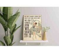 YAASIMOULE Decorazione murale, arredamento per la casa, decorazione della stanza Non possiamo sempre scegliere la musica che la vita suona per noi, ma