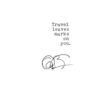 YAASIMOULE Decorazione murale, arredamento per la casa, decorazione della stanza, stampa citazione di Anthony Bourdain, citazione di viaggio MH1709