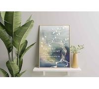 YAASIMOULE Decorazione murale, Arredamento per la casa, Decorazione della stanza Ti terrò nel mio cuore finché non ti terrò in paradiso
