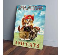 YAASIMOULE Facilmente distratti dalla fotografia e dalle stampe su tela di gatti