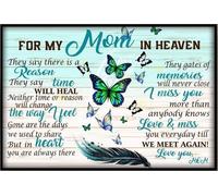 YAASIMOULE Farfalla per la mia mamma in paradiso dicono che c'è una ragione per cui il tempo guarirà Poster
