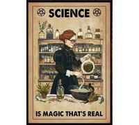 YAASIMOULE La scienza è magia, quel vero alchimista, scienziato, chimico e fisico.