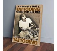 YAASIMOULE Non fermi il tatuatore quando ti arrivano vecchie stampe su tela