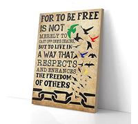 YAASIMOULE Per essere liberi, la libertà degli altri, stampe su tela di uccelli, arte murale