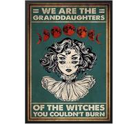 YAASIMOULE Poster Siamo le nipoti delle streghe che non hai potuto bruciare decorazione da parete
