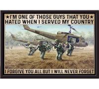YAASIMOULE Sono uno di quei ragazzi che odiavi quando servivo il mio paese. Perdona ma non dimenticare mai. Poster del soldato incorniciato su tela opaca.