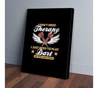YAASIMOULE Stampe su tela Ho solo bisogno di giocare a Dart Therapy