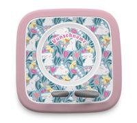 yabaduu Pellicola Protettiva Compatibile con Toniebox 2 Accessori vestibilità Perfetta Custodia Protettiva autoadesiva con Design AntiGraffio per Bambini Y015 (03 Conigli, con Nome)