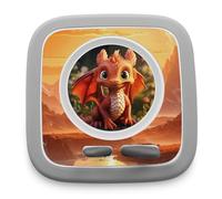 yabaduu Pellicola protettiva compatibile con Toniebox 2 pellicola su misura con motivo accessori, autoadesiva, design adesivo di design, protezione antigraffio per bambini giocattolo Y015 (46 dolce