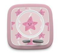 yabaduu Pellicola protettiva compatibile con Toniebox 2 pellicola su misura con motivo accessori, autoadesiva, design adesivo, protezione antigraffio per bambini giocattoli Y015 (34 stelle marine)