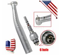 YABANGBANG Dental High Speed / Fiber Optic LED Handpiece 4/6Hole Quick Coupler