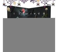 Yabauuop Calendario 'Avvento Halloween Gnomi, Decorazioni Natalizie di Folletti per Halloween, Figure Festive di Nani Ornamento per Casa Bambini Ragazzi e Adulti