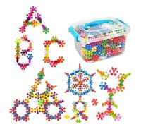 Yabauuop Costruzione Interlocking | Kit Di Ingegneria,Giocattolo Educativo STEM Per Apprendimento Sensoriale Per Bambini E Bambine 3-6 Anni - Per Asilo Scuola Infanzia Aula Casa Interno Viaggio Gita