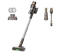 Yaber Home Aspirapolvere a batteria HP20, 180 AW, testato TÜV, luce LED verde, rilevamento della polvere AI, aspirapolvere senza fili, per peli di animali, tappeti, pavimenti duri e fughe