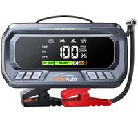 YaberAuto Avviatore Batteria Auto 8000A 26800mAh con Compressore 160PSI Uscita