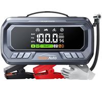 YaberAuto Avviatore Batteria Auto 8000A 26800mAh con Compressore 160PSI Uscita