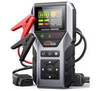 YaberAuto Avviatore di emergenza per auto, con dispositivo diagnostico OBD2 e tester per batteria dell'auto, 6000 A, power bank per tutte le benzine/diesel da 10,0 l, 16800 mAh, con cavo di avviamento