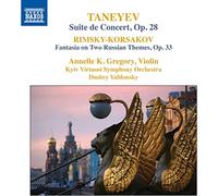 Sergey Ivanovich Taneyev: Suite De Concert, Op. 28/Rimsky-Korsakov: Fantas (CD)