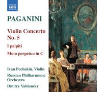 Niccolo Paganini – Concerto per violino n. 5, I Palpiti Op.1 – CD – NAXOS