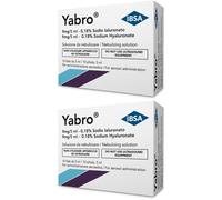 Yabro® 0,18% Sodio Ialuronato 2x10x5 ml Aerosol