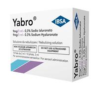 Yabro Acido Ialuronico 0,3% Soluzione per Nebulizzatore 10 Fiale